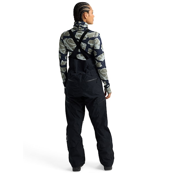 Nohavice na snowboard Burton Wms GORE-TEX Reserve 2L Bib true black 2026