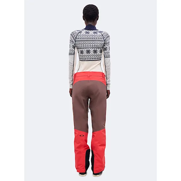 Nohavice na snowboard Oakley W. Kendall Rc Shell Pant dark umber/hibiscus red 2027
