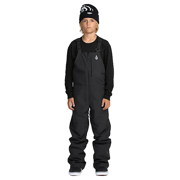 Nohavice na snowboard Volcom Kids Barkley Ins Bib Overall black 2026
