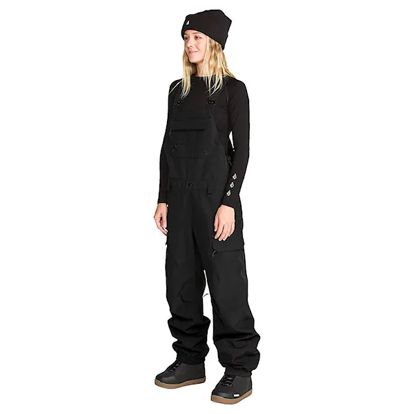 Snowboard Pants Volcom Wms Creston 3D Stretch Bib Overall black 2027