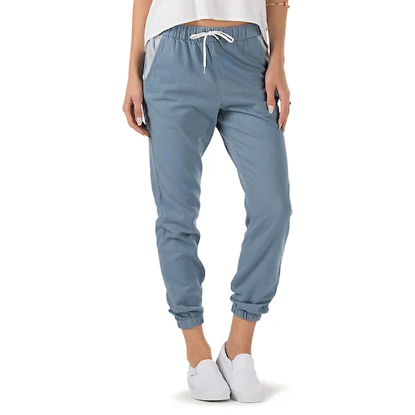 Kalhoty Vans Heart Groove Jogger denim stripe 2016