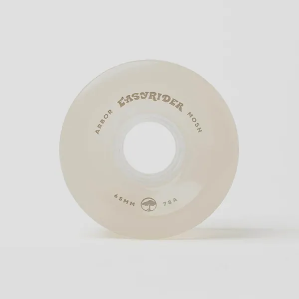 Longboard Wheels Arbor Mosh ghost white