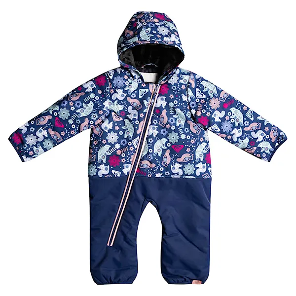 Kombinéza na snowboard Roxy Rose Jumpsuit medieval blue neo 2023