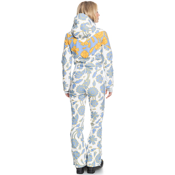 Snowboard Overall Roxy Rowley X Roxy Ski Suit grapemist flower patchwork 2022