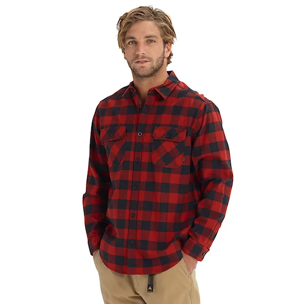 Košile Burton Brighton Flannel bitters heather buffalo plaid 2019
