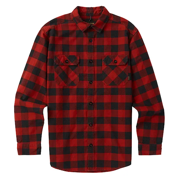 Košile Burton Brighton Flannel bitters heather buffalo plaid 2019