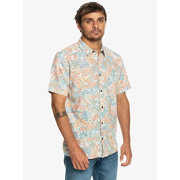 Koszula Quiksilver Surfadelica SS birch surfadelica 2023