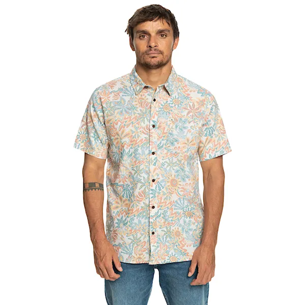 Koszula Quiksilver Surfadelica SS birch surfadelica 2023