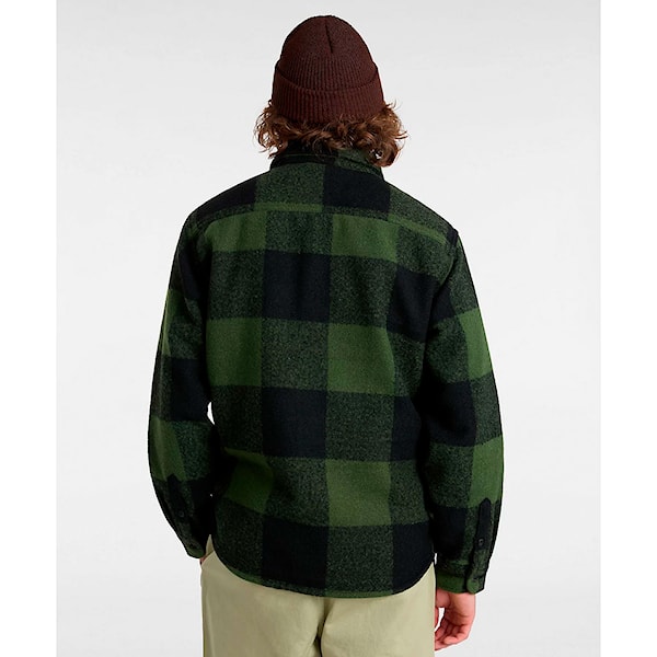 Shirt Vans Denby Fuzzy Shacket black/loden green 2024