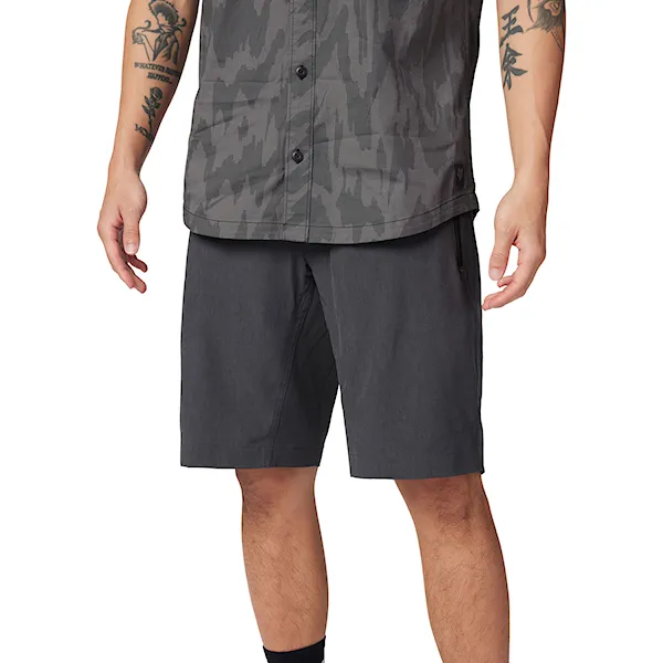 Kraťasy Fox Machete Tech Short heather black 2025