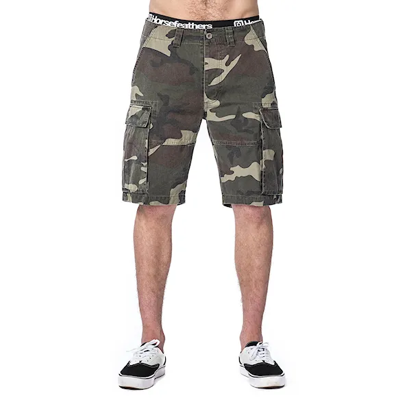 Kraťasy Horsefeathers Baxter Shorts woodland 2025
