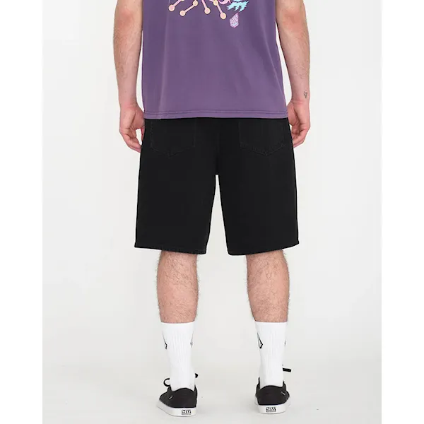 Kraťasy Volcom Billow Denim Short 22 black 2026