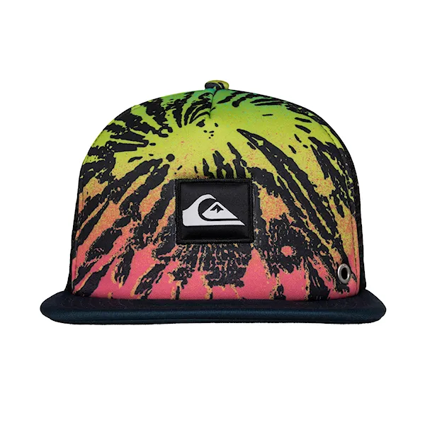 Cap Quiksilver Boardies glitched fiery coral 2016