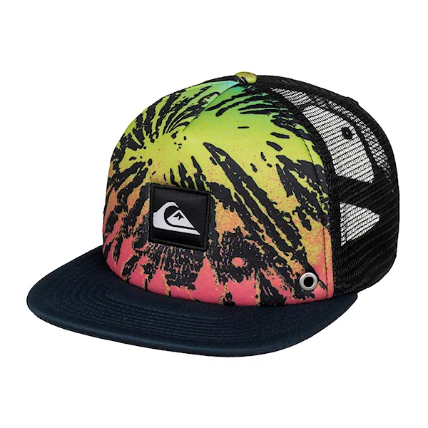 Cap Quiksilver Boardies glitched fiery coral 2016