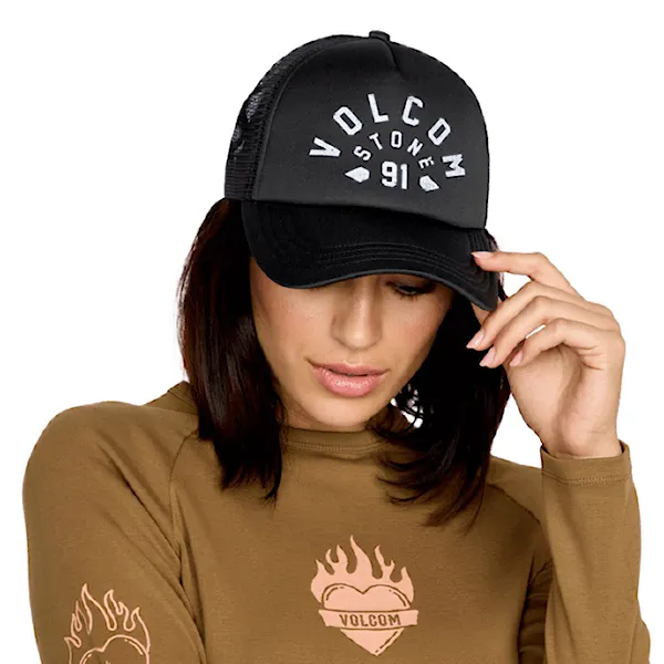 Cap Volcom Into Paradise Vintage Black 2025