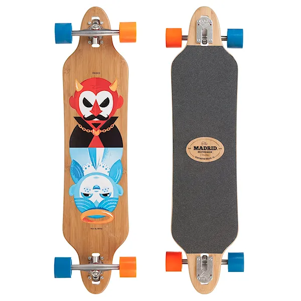 Longboard Madrid Tombstone Bamboo Drop-Thru good & evil 2015