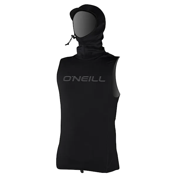 Lycra O'Neill Thermo-X Vest W/Neo Hood black