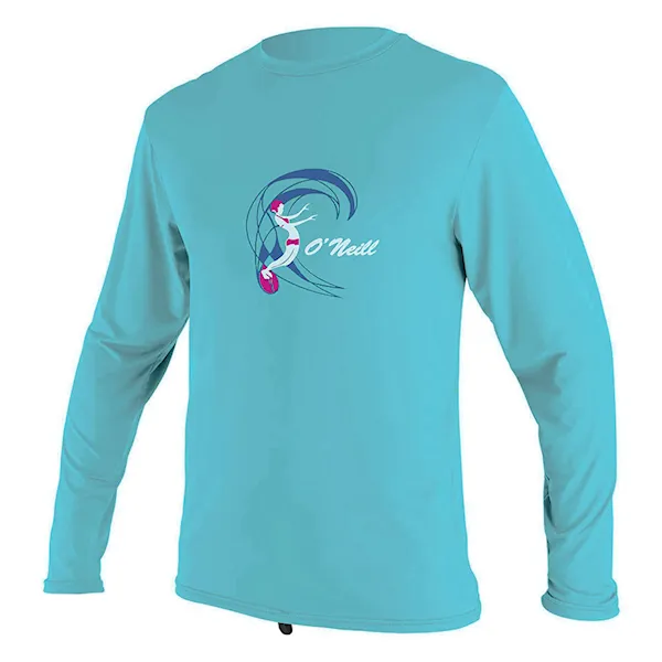 Lycra O'Neill Toddler O'zone L/S Sun Shirt Girl light aqua 2025