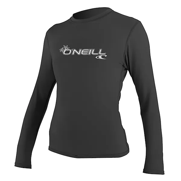 Lycra O'Neill Wms Basic Skins L/S Sun Shirt black 2026