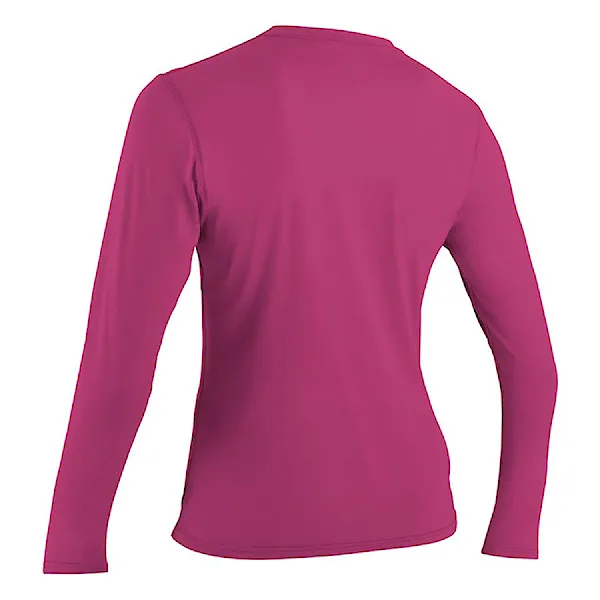 Lycra O'Neill Wms Basic Skins L/S Sun Shirt fox pink 2026