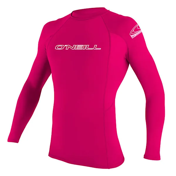 Lycra O'Neill Youth Basic Skins L/S Rash Guard watermelon 2026
