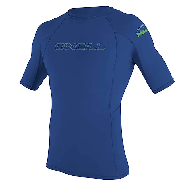 Lycra O'Neill Youth Basic Skins S/S Rash Guard pacific 2026