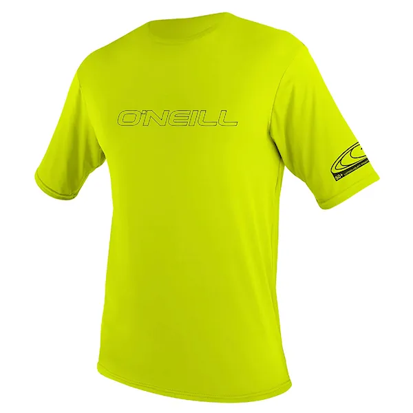 Lycra O'Neill Youth Basic Skins S/S Sun Shirt lime 2026
