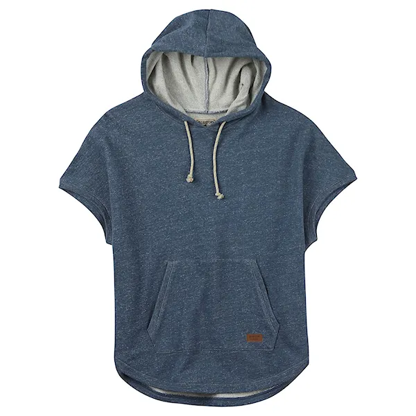 Bike Hoodie Burton Nora Poncho Fleece indigo heather 2017