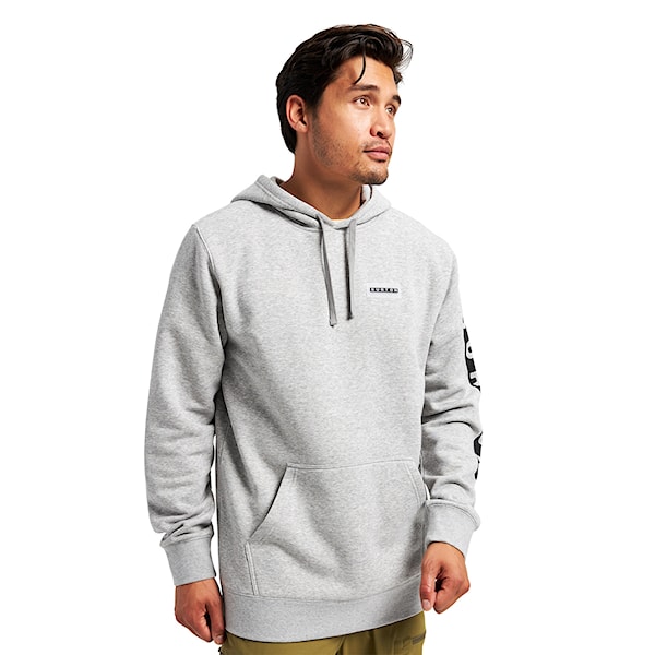 Hoodie Burton Vault Pullover grey heather 2023
