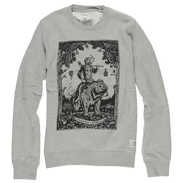 Bike Hoodie Element Morning Commute Cr grey heather 2015