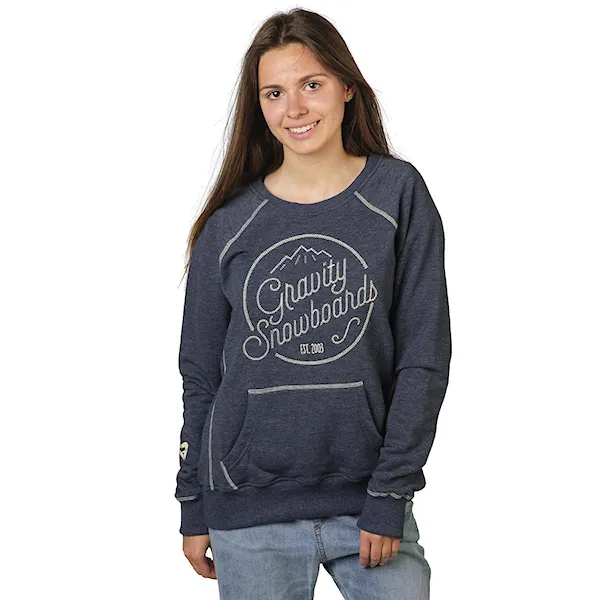 Bike Hoodie Gravity Connie Crew indigo heather 2016