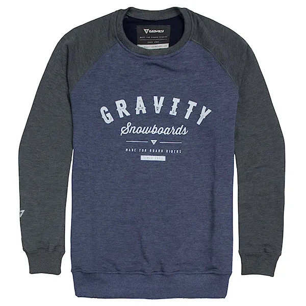Bike Hoodie Gravity Jeremy Crew indigo heather 2016