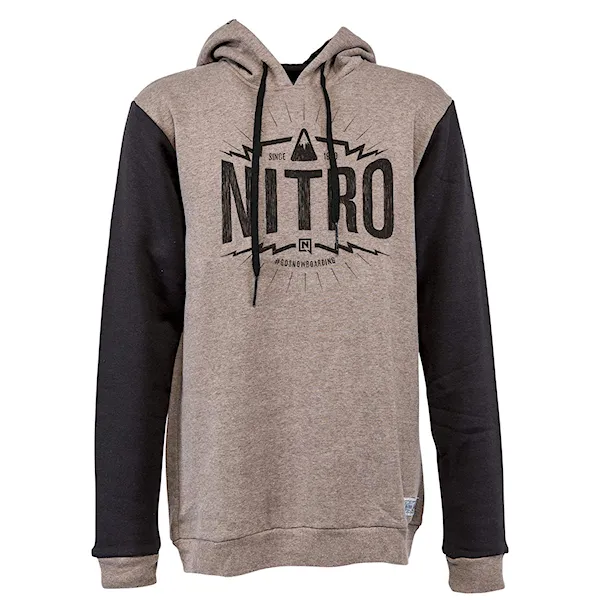 Bike Hoodie Nitro Triumph Hoody brown heather 2016