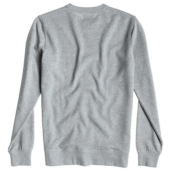 Bike Hoodie Quiksilver Challenge Crew Neck light grey heather 2015