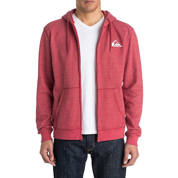 Bike Hoodie Quiksilver Everyday Heather Zip american beauty 2015