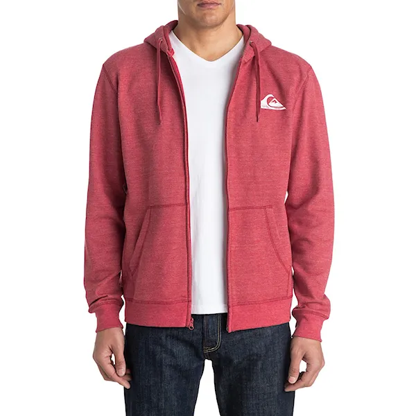 Bike Hoodie Quiksilver Everyday Heather Zip american beauty 2015