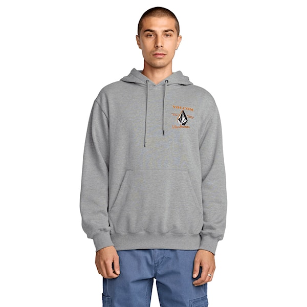 Mikina Volcom Workwear PO heather grey 2025