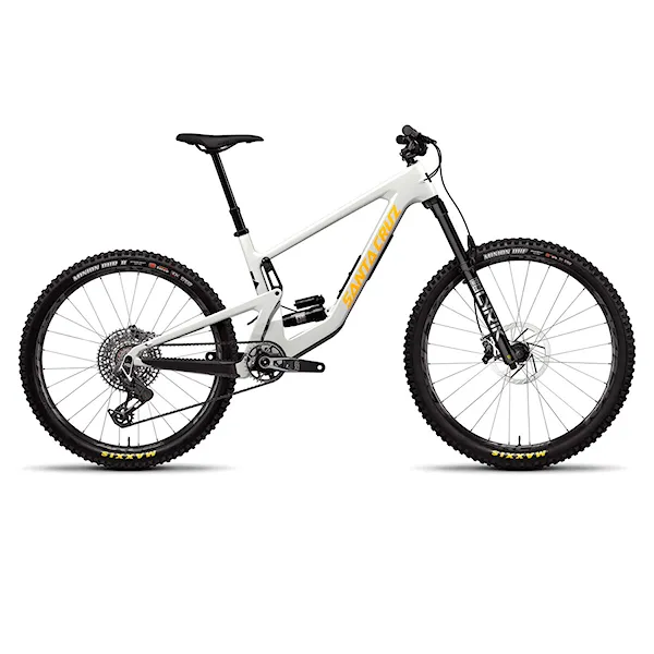 MTB bicykel Santa Cruz Bronson CC X0 AXS-Kit MX gloss chalk white 2024