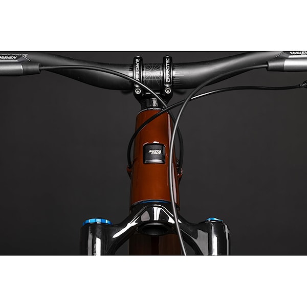 MTB kolo Santa Cruz Bronson CC X0 AXS RSV MX translucent root beer 2025