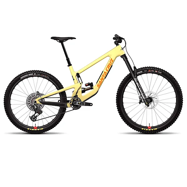 MTB bicykel Santa Cruz Nomad CC X0 AXS RSV-Kit MX gloss marigold yellow 2024