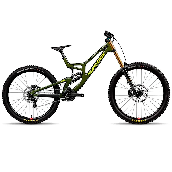 MTB bicykel Santa Cruz V10 CC DH X01 MX gloss kelp green 2027