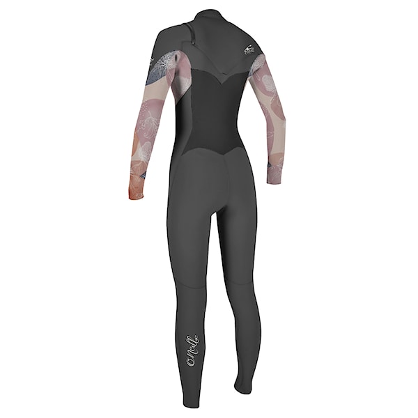 Neoprén O'Neill Girls Epic 4/3 Chest Zip Full graphite/desert bloom 2022