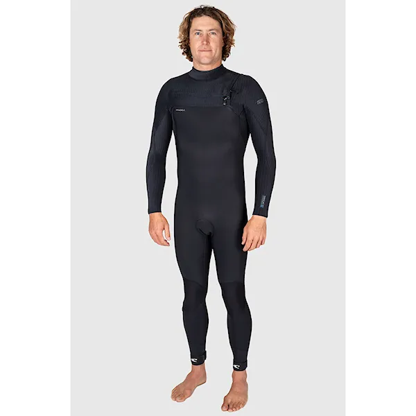 Neopren O'Neill Hyperfreak Wind 3/2+ Chest Zip Full black/black 2024