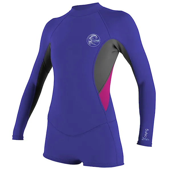 Neopren O'Neill Wms Bahia Ls Short Spring cobalt/graphite/berry 2015