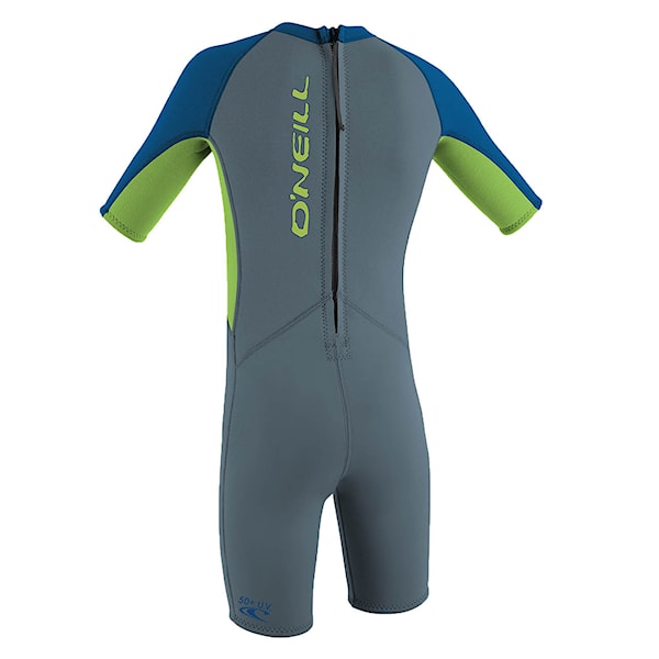 Neoprén O'Neill Toddler Reactor Boys II 2 mm Back Zip S/S graphite/dayglo/ocean 2026