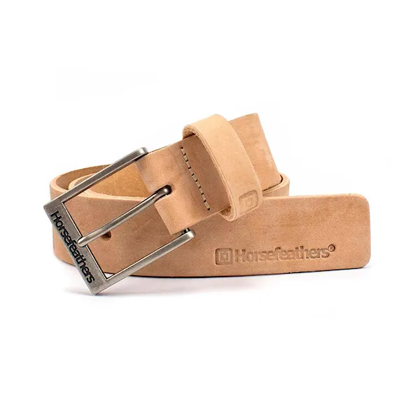 Opasek Horsefeathers Duke brushed nut 2017