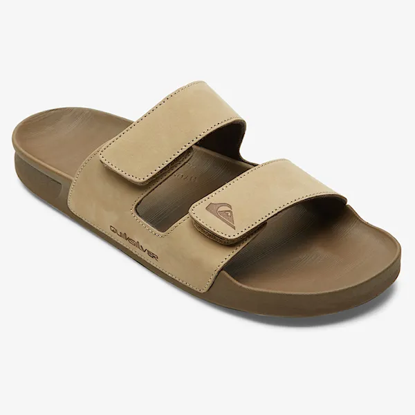 Klapki Quiksilver Rivi Leather Double Adjust tan 1 2023
