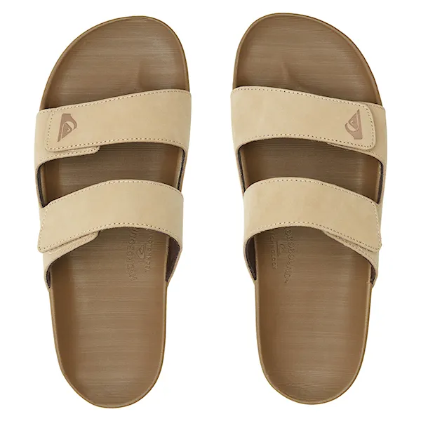 Klapki Quiksilver Rivi Leather Double Adjust tan 1 2023