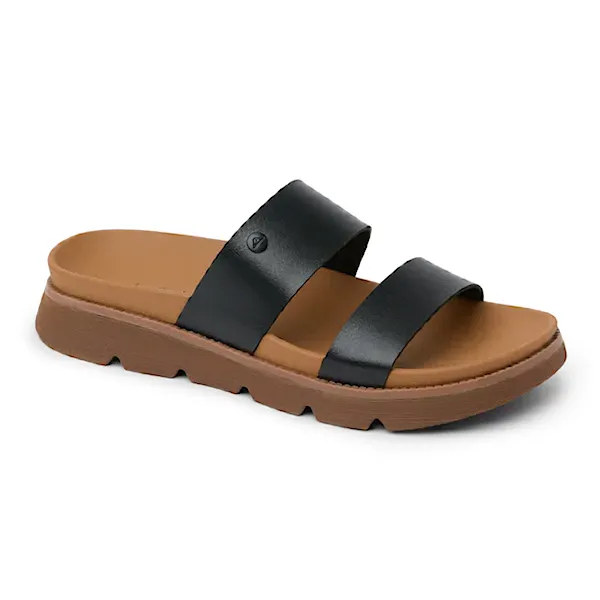 Pantofle REEF Wms Vista Luxe Thea black/tan 2026