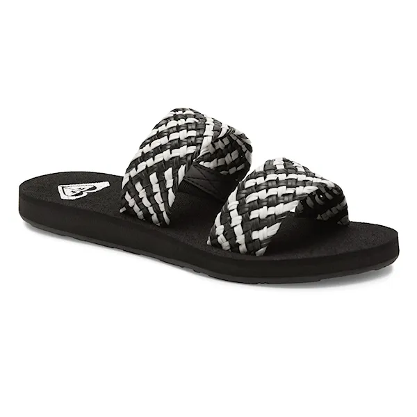 Šľapky Roxy Porto Slide II black/white 2024